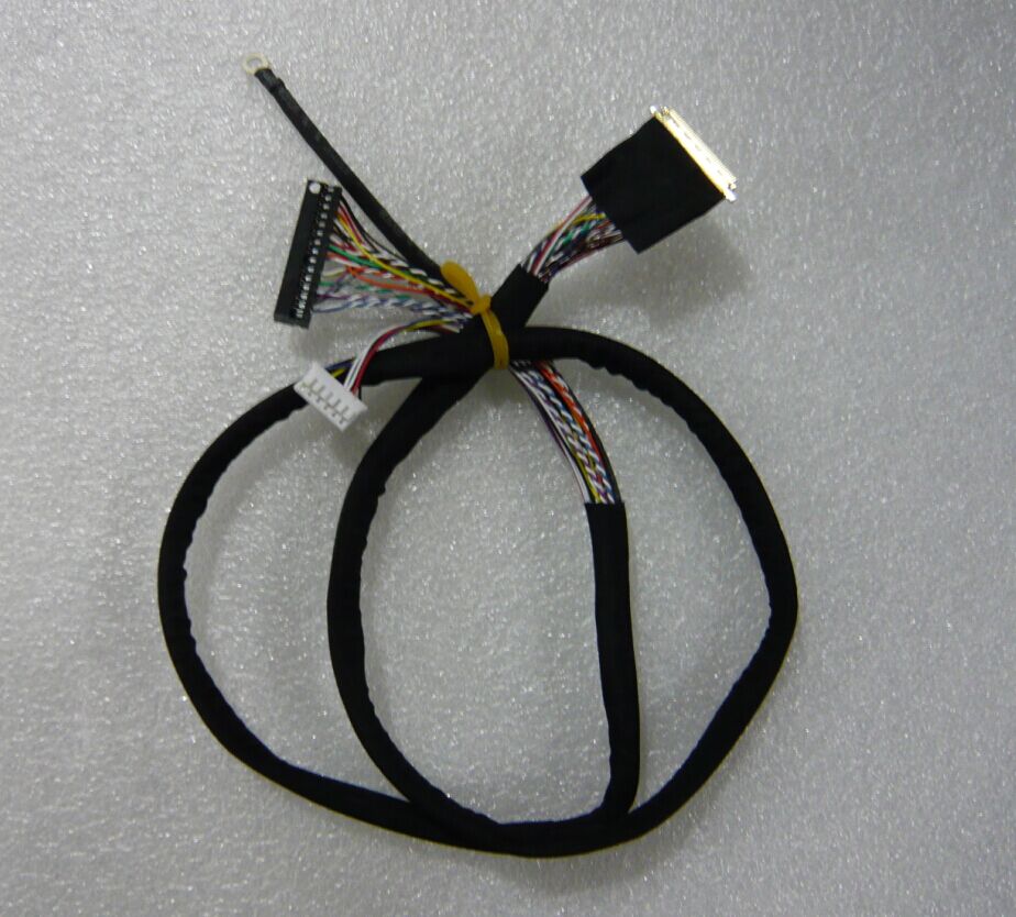 HD LED Display LVDS CABLE 15.6in 17.3in 20454-40P-S6 0.5MM 700MM with GND