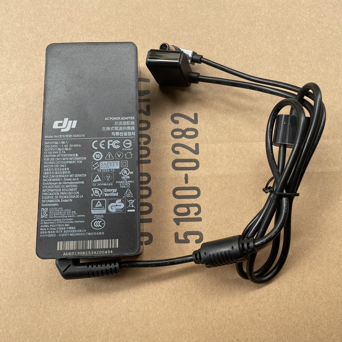 ADE019 3SE 3P 3A 3S AC POWER ADAPTER 100W NEW