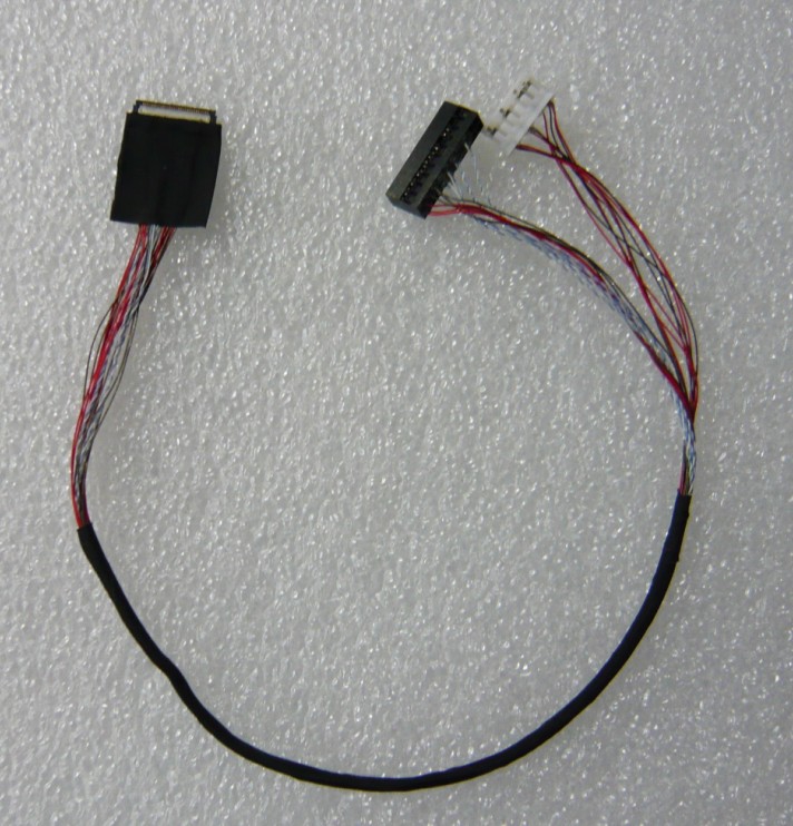 LED LVDS cable I-PEX 20346 30P 0.4mm single channel 6