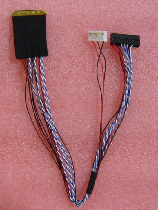 LED LVDS cable I-PEX 20455-040E 40P 0.5mm single channel 6