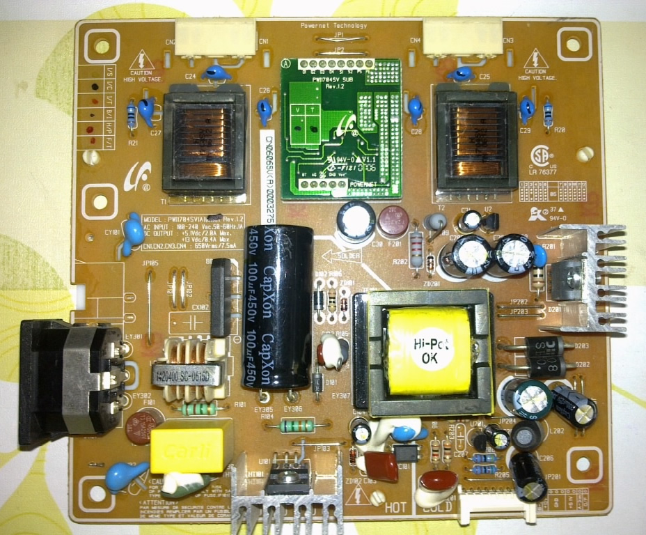 samsung BN4400121A  PWI1704SV(A) power board