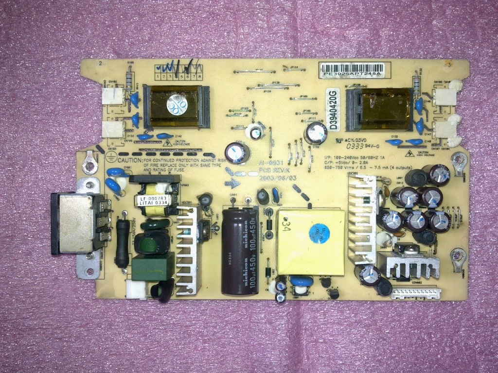 Sony AI-0031/G Power Board