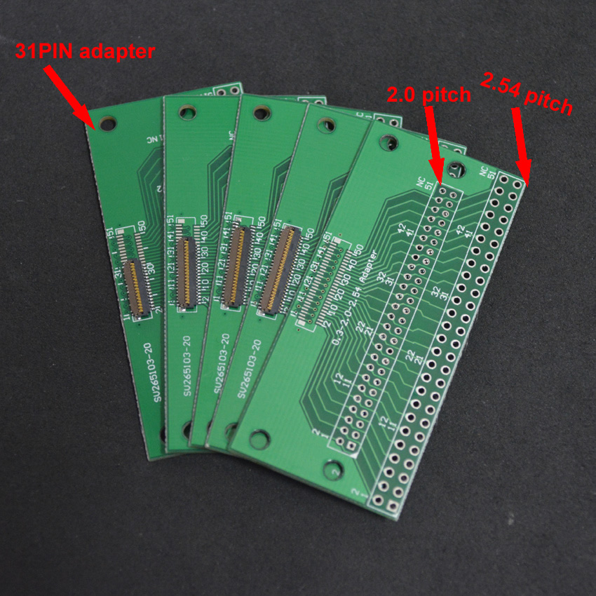 FPC LVDS MIPI adapter 31PIN 0.3-2.0-2.54-adapter SU265103-20
