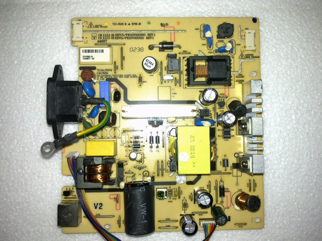19.1122.01 REV5 PK10V000310 Power Board
