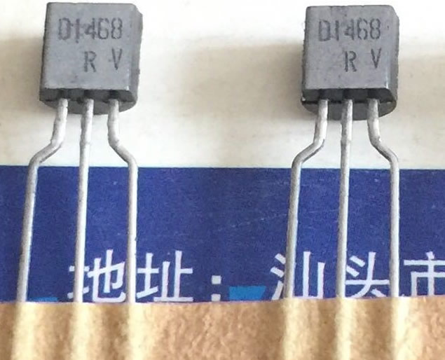 Lote de 2 Transistor 2SD1468RS TO-92 D1468RS