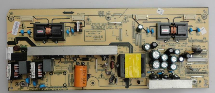 5800-P26ATB-0060 168P-P26ATB-10 tv power supply board