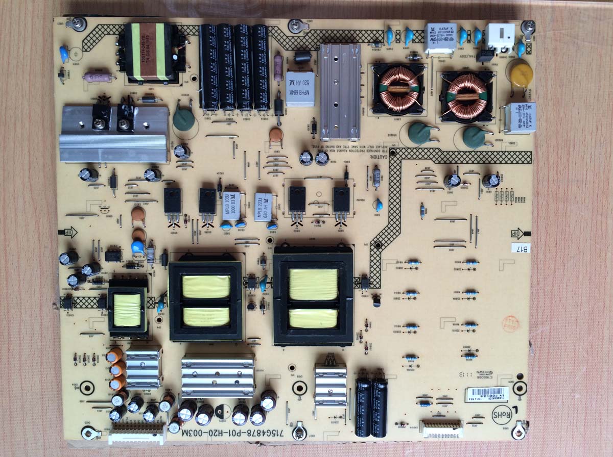 715G4878-P01-H20-003M tv power supply board