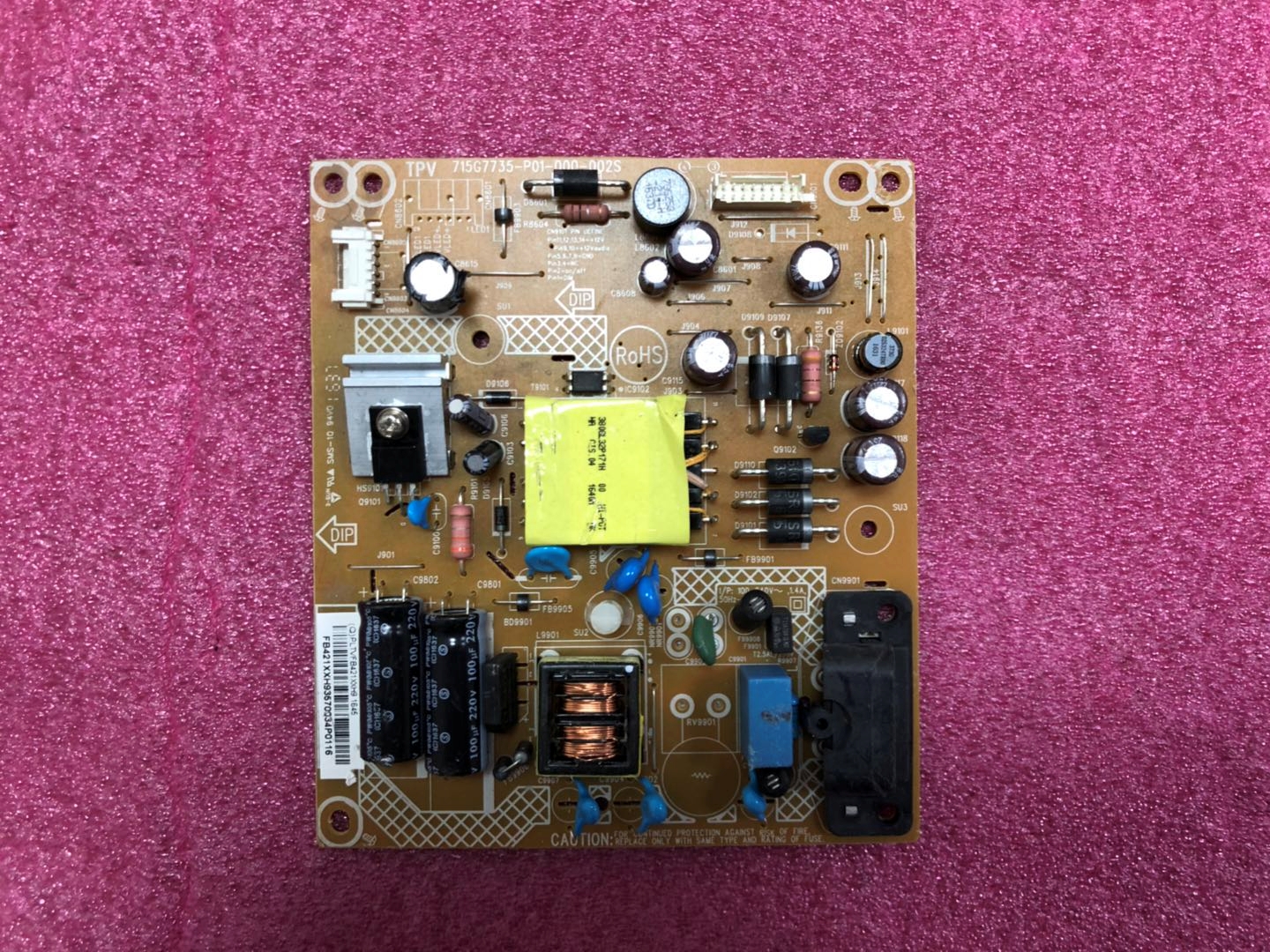 715G7735-P01-000-002S tv power supply board