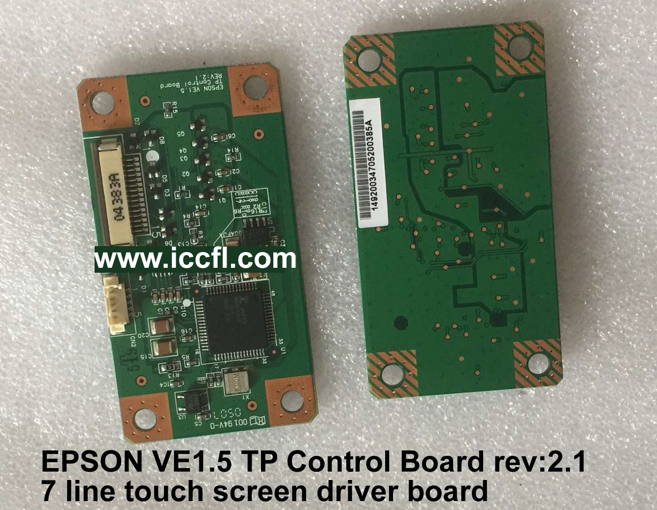 EPSON VE1.5 TP Control Board rev:2.1 7 line touch screen driver board