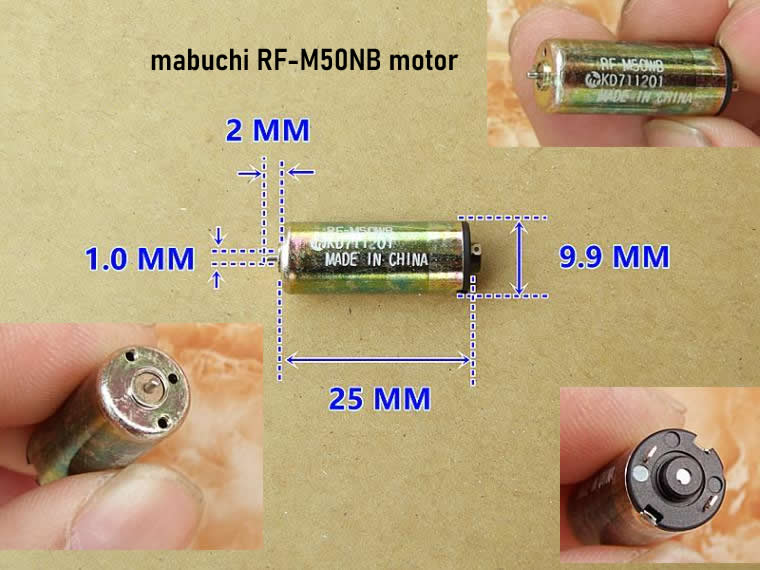 mabuchi M50 RF-M50NB micro-motor