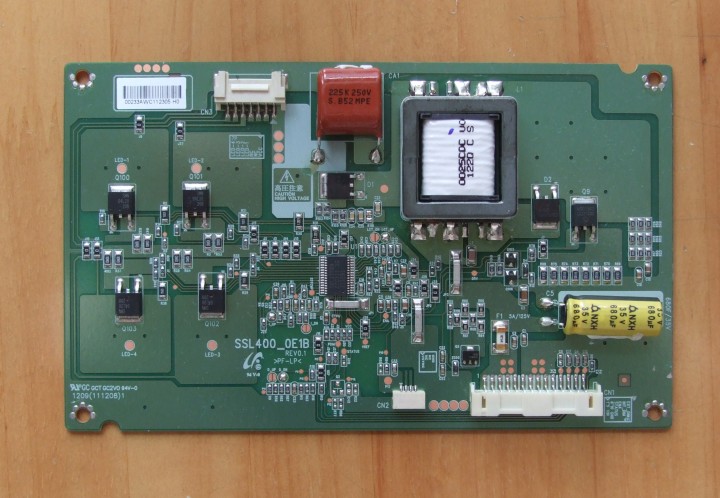 SSL400_0E1B LED Backlight control board