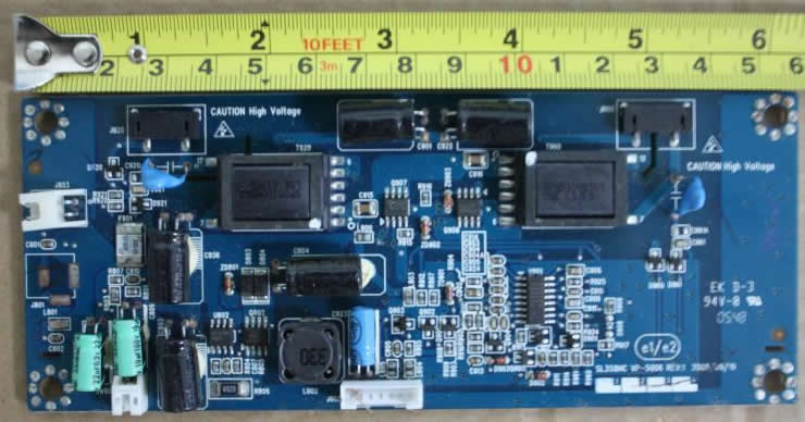 SL358HC VP-5006 REV:1 inverter board, www.iccfl.com