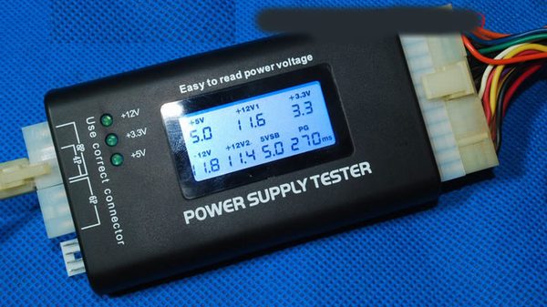 LCD , ATX power supply tester